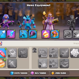 FULLY🔥 MAX TH-12🔥S.BALL-17-F.BALL-F.ARROW | HERO-65-65-40-40 | NOTHING LEFT FOR UPGRADE  - Image 8