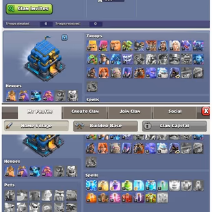 🔥7 Epic Max🔥||Th12 Full Maxed||10 Epic Equipment||8.4k Gems||Free Nc||Stacked Magic Iteams||989 Cwl Medals||Exp 113  - Image 1