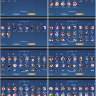 [IOS/ANDROID] CEL LVL 113 | 132 HEROES | 514 SKINS | MEGA 5 | COLLAB | ANIME | 3 LEGEND INC ALPHA GOLDEN TAG - YUJI JJK  - Image 3