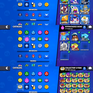 🔥103K TROPHY|1 PRESTIGE|METEORIC FAME|13 Buffy's|🌟87 MAX|78 HYPER|445 SKINS|11 LEGENDARY OLD BRAWL PASS SKIN - Image 6