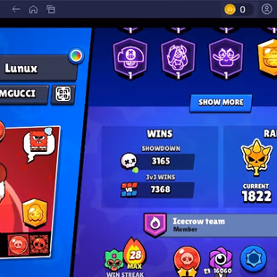 🌟ORCHI EDGAR🌟350 SKINS | 71.900 TROPHY | 97 BRAWLERS | 22 HYPERCHARGED | 23 MAXED BRAWLERS | 8 PRESTIGE - Image 5