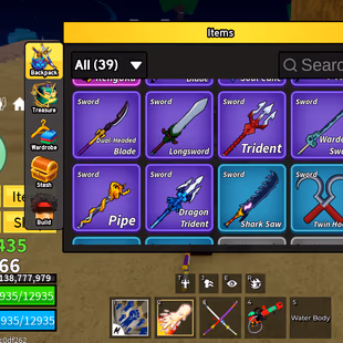 Lvl 2566 Blox Fruits Acc | 8 PERMS (Kitsune, Buddha, Magma, Light) | CDK, Hallow Scythe | Shark V3 | Godhuman - Image 3