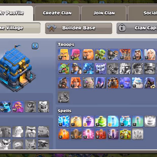 ❗[ TH-12 FULLY MAX ]❗HIGH XP: 195 [RARE] || MAX DEFENCES - TROOPS - WALLS || HEROS: 65-65-30-40 || FAST DELIVERY - Image 3