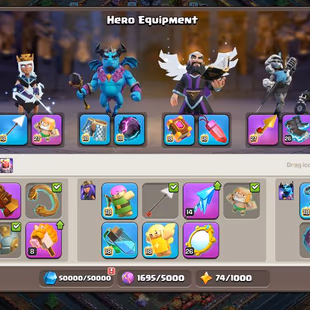 TH 18 NEAR MAX-3X HERO MAX BK 82 AQ 105 MP 64 GW 80 RC 55 Dd 3 LVL-5X EPIC EQUIPMENT MAX MM 26 EB 26-FREE NC - Image 7