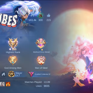 🔥555 profile set🔥 HYPER BASED PREMIUM ACCOUNT|| LEVEL 128|| EXALTED-3 || GRAND 8 | EXQUISITE 8 || SKINS 301 || ALL MAX - Image 3