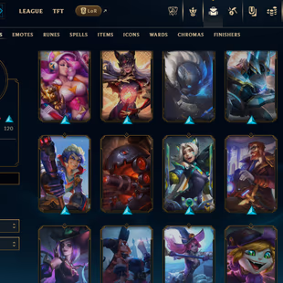 SEVER [ EUW ] -468 LVL  - UNRANK -297  SKINS - FULL CHAMP [ 78808 BE - 335 RP ] - FULL ACCESS  ( 175 )MYTHIC ESSESS  JIN - Image 6
