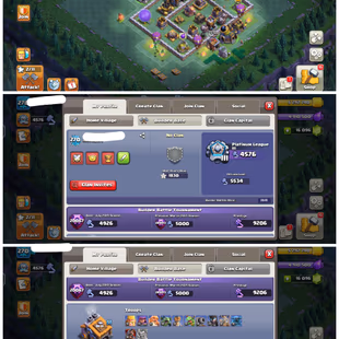 270 XP | 16K GEMS | 2014 - 20 OLD TREES | 22K LEGEND TROPHY | TH 16 |  86-86-60-60-37 HEROES | 2500 CWL MEDALS  - Image 6
