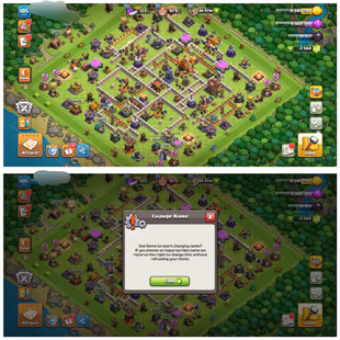 TH16 RUSH ID / 7 EPIC EQUIPMENT / XP-105 / HERO 23-22-1-6-4 / 500 GEMS NAME CHANGE / 358 CWL MEDALS /   - Image 1