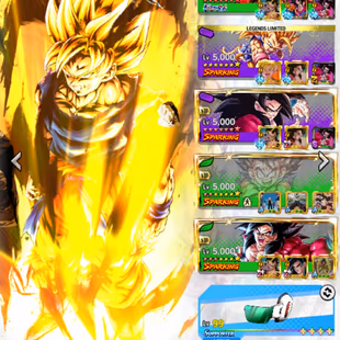 578m Power+UL ss4 Goku FULL+UL ss4 Vegeta 10s+UL ss4 Gogeta+UL Shenron Full+29 LF+ Godly Equip (D150) - Image 6