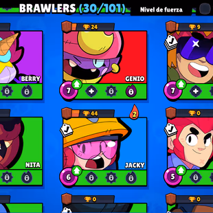 EXCELLENT NOT TO START FROM SCRATCH | 2186 TROPHIES | 30 BRAWLERS | 4 LEGENDARIES | 4 LVL 11 | 2 HYPERCHARGES | 33 SKINS - Image 4