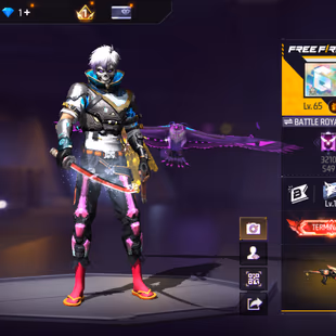 X166|Lvl 65|HEADSHOT ARTIST TITLE|56 CHARACTER|147 COSTUME(9 MYTHIC)|42 VEHICLE|235 WEAPON(29 MYTHIC)|DAWN VOYAGE UMP|DI - Image 1