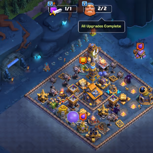 🔥15300-GEMS WAR ARENA SCENERY🔥PREMIUM TH18!! MAX QUEEN!!BUILDER HUT MAX!! FULL ITEMS!! BUILDER HALL-10 MAX!!1200-MEDAL - Image 7