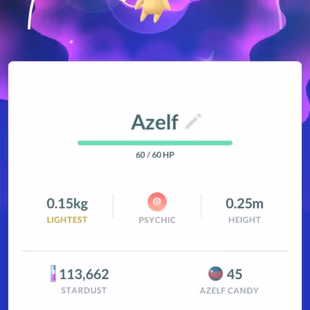 0P BEST STARTER LEVEL 24 2x SHINY LEGENDARY SHINY AZELF UXIE 50x LEGENDARY 2x SHINY 123x RARE CANDY - Image 4
