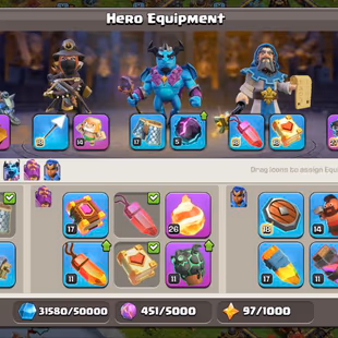 🔥[ TH-17 NEAR MAX ]🔥E.BOOT [MAX] | FB - GG [26] | SB-RS [23] || HEROS: 82-88-57-61-40 || Walls max || FAST DELIVERY  - Image 6