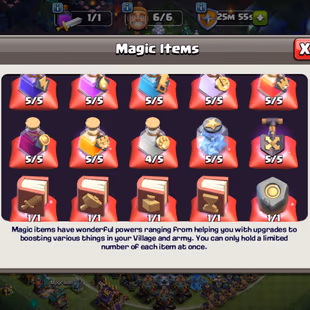 🔥15300-GEMS WAR ARENA SCENERY🔥PREMIUM TH18!! MAX QUEEN!!BUILDER HUT MAX!! FULL ITEMS!! BUILDER HALL-10 MAX!!1200-MEDAL - Image 4