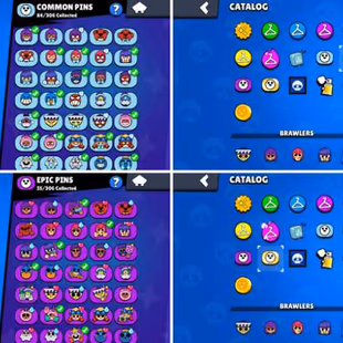 30K Trophies LVL86 | 85/101 Brawlers | 23 Max Brawlers - 14 Hypercharges | 184 Skins | 372 Pins | 251 Icons | 116 Sprays - Image 7