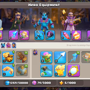 💫[ PREMIUM TH-17 - COSMIC SCENERY [RARE] 💫 FA [23] | FB-EB [20] | LVL 16-17 WALLS | HEROS: 70-80-50-51-35 || NICE DEF - Image 7
