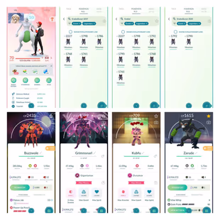 7x ARMOURED MEWTWO 2019 [] SHINY MEWTWO [] SHINY GMAX [] BUDDY 5 Memetal [] SHINY LEG MOLTRES ZAPDOS LUGIA LAPRAS  - Image 1