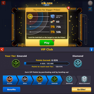 24.8B COINS YOME ACCOUNT | Level 215 | 3 Max Cues | 1.8K Cash | 19 Golden Shots | Fresh Account - Image 7