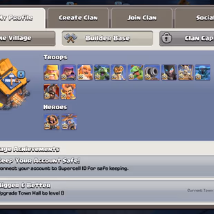 🔥[3 EPIC EQUIPMENT MAX]🔥TH 18 4 HERO MAX || BK 105 AQ 105 MP 52 GW 75 RC 50 || 19 HERO SKIN || BUILDER BASE MAX - Image 7