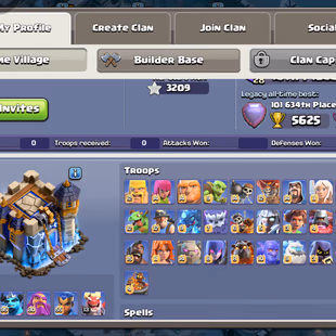 💠EPIC EQUIPMENT 9x MAX!XP 251!TH 18 MAX💠HERO-105-105-95-80-55!NC 500!FULL MAX LAB!ALL PET MAX!WALLS MAX!DEFANCE MAX - Image 4