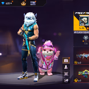 EP289|Lv46|9Title|60Character|8Bunndle|23Costume|DreamyYetiBundle|5Emote|9Backpack|11Vehicle|50Weapon(4Evo+3Mythic) - Image 1