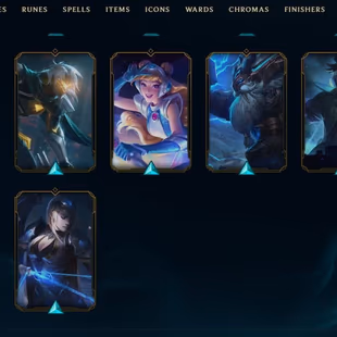 EUNE - Unranked - 59 Skin - Level 106 - OE 1600 - BE 11.5k - RP25 - Champion 94 - 4Shards - 1 Chest - Code1402 - Image 3