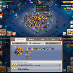 🔥INSANE 101K HIGH GEMS TH 17🔥 HEROS:-96-96-74-71-46 | CRAZY EQUIPMENT LEVEL | 2X LEAGUE SKINS AND SCENERY | INSTANT  - Image 7