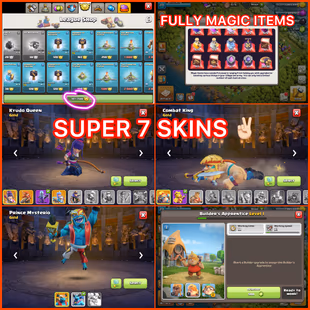 23] 🎯ALMOST MAXED TH16👹 25 EQUIPMENTS LOADED MANY OBSTACLES |  2511 GEMS LOADED  DEFENCES []  387 MEDALS AND - Image 4