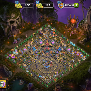 323-XP! WAR STAR-7120! TH18 MAX TYPE! 24K CUPS LEGEND RANK! LEVEL-323! ALL EPIC GG/MX SB/MX SnB/MX AF/MX MM/MX AF/MX  - Image 3