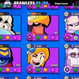 50K Gold | 19K Billing | 54K Trophies | 99 Heroes | 40 Maxed | 70 Haypercharge | 314 Skins | The More... - Image 7