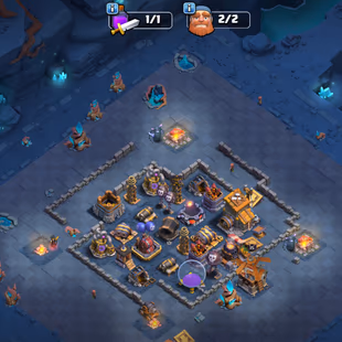 ||Xp 193 th 14 account|| Decent heros|| 3Epic equipments||6th builder unlock|| Builder apprentice th level max|||| - Image 7