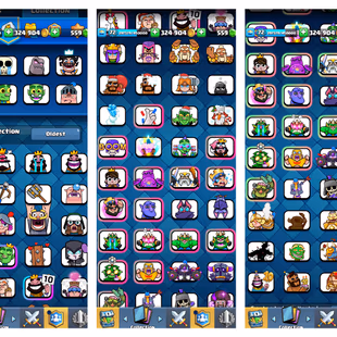 🔥8 Years Played🔥20 Cards Level15 [ 14 Max ] 16 Evo! Trophy 12090! Level 72! KT Level 15! NC Available! 75 Emote! - Image 4