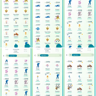 🛑[MG] LEVEL 53 | TEAM INSTINCT | TOTAL POKEMON 700 | 178 SHINY | 304 LEGENDARY | 23 MYTHIC | 2023 YEAR |17506217 XP - Image 6