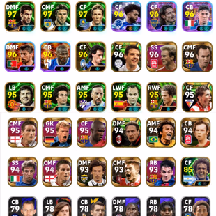EPICS POWER 3321-PLYERS 176-Rummenigge-Muller-Hazard-Best-Messi-Pele-Pepe-Zola-Stam-Shevchenko-Vinicius-Matthaus-Ribery- - Image 4