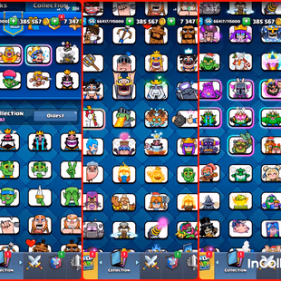 ✅CR and BS 98 Brawlers Max] ✅[CR 15 Evolutions] [8 Years Old ID] [40 Max] [10K Trophy] [1 Hero Unlocked] [94 Emotes] - Image 4