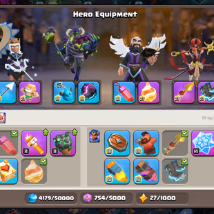 🌟 5 HEROES MAXED | NEW HERO 14 🌟 TH 18 MAX DEFENCE | PROFILE MAX -2 | 8X EPIC EQUIPMENT MAX | STACKED MAGIC ITEMS - Image 8