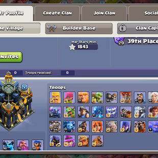 MAX TH 17🔥 - RENAME ✅ - READY FOR TH 18 - NEW SCENERY!  - 8 HERO SKINS - 15 MAX SKILLS - INSTANT DELIVERY  - Image 4