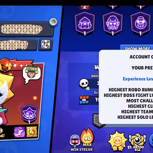 95K Trophies | 100 Heroes | 73 Max Level  | 86 Supercharger | 371 Skins |  83 Titles | 19.8K 3v3 | The More... - Image 4