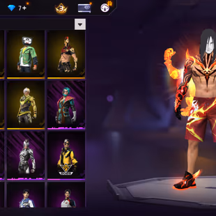 X259|Lvl 56|28 CHARACTER|78 COSTUME|25 VEHICLE|122 WEAPON(1 EVO+17 MYTHIC)|DIVINITY MP5 LVL 3|STORMY M4A1 - Image 5