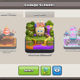 🔥5x Sceneries🔥 || Xp-266 || Th18 || 10k Gems || High Epic Equipment || Heroes 100-102-76-75-50 | 6 Builders | 1913 Cwl - Image 7