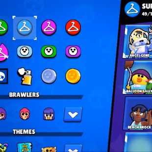  STAR BUSTER SHELLY SKIN 76 Brawlers  11 Hypercharged 14 TOTAL MAX  25000 Trophies 130 Skins  Mythic Skins  - Image 6