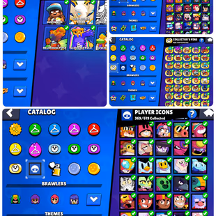 60K TROPHIES |40 MAXED| 33 HYPERCHARGE|300 SKINS|LEGENDRY RANK|9 BUFFIES|BEAR SHADE|400 PINS|300 ICONS|RARE ACC|LIMITED  - Image 1