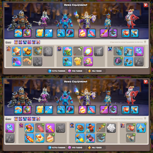 🔥TH-18 NEAR MAX🔥XP-211! ALMOST MAX DEFENSE! S.BALL MAX! FIREBALL MAX! R.SPEAR MAX! E.BOOT-23! HEROES:-70-70-43-53-29-6 - Image 5