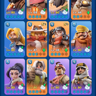 State 1643  - GOOD PET -  VIP 7 - 177M Power  - 2 Avatar Frame - 1 Marching -  T10 Troop - Furnace 5 - 19 SSR - - Image 1