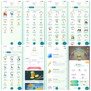 P 2.084 Level 68 Super Mewtwo GalarArticuno Molres Zapdos Girarina Kyogre Rayquaza 42 Shiny And Legendary 398 Shiny 133  - Image 6