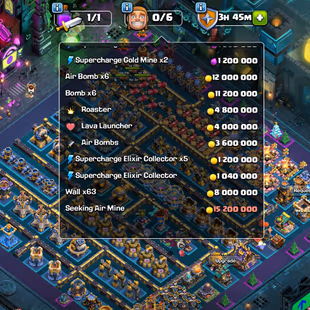 [EE83] 🌟6 HERO MAX🔥PROFILE MAX [TH18 MAX] DEF PETS MAX | GUARDIANS MAX | EPIC HIGH | BUILDER HUT MAX | RENAME AVAIL - Image 5