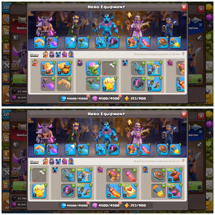 🔥TH-15 NEAR MAX - 2500 LEAGUE MEDALS 🔥 BEST HEROS LEVEL | RENAME AVAILABLE | INSTANT DELIVERY - Image 8