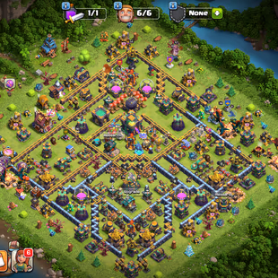 💎TH14-RARE🔥-[ 4x EPIC EQUIP ] || HERO 54-80-50-57-30 || NIGHT BASE MAX || MAGIC ITEMS LOAD || HERO SKIN || FULL SAFE  - Image 3