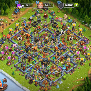 💫[ PREMIUM TH-17 ]💫SB-EB [26] | GG [20] | LVL 16 WALLS || HEROS: 64-78-44-52-27 || STRONG DEF - TROOPS || BEST DEAL - Image 1